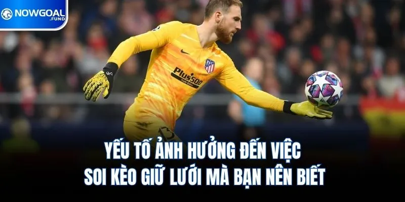 Yếu tố ảnh hưởng đến việc soi kèo giữ lưới mà bạn nên biết